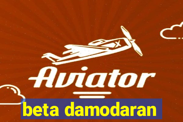 beta damodaran